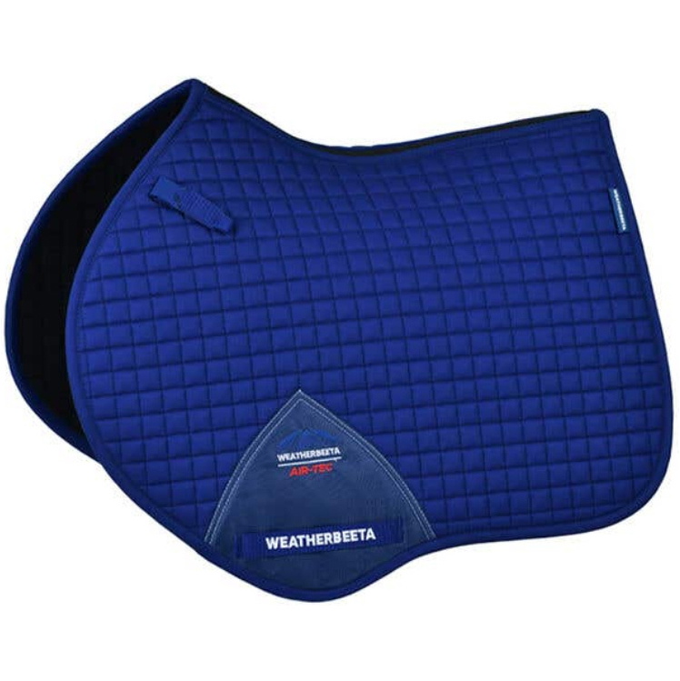 2025 Weatherbeeta Prime Air-Tec Jump Shaped Saddle Pad 1028251 - Cobalt